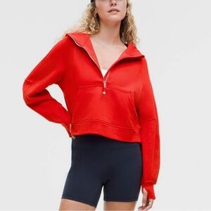Lululemon Scuba Oversized Funnel-Neck Half Zip m/l